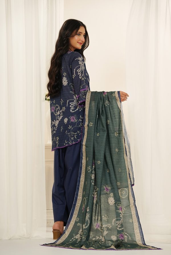 Kayseria Dhabi Dora Printed Lawn 3PC - Image 4