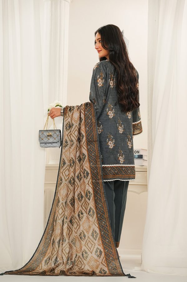 Kayseria Dhabi Dora Printed Lawn 3PC - Image 3